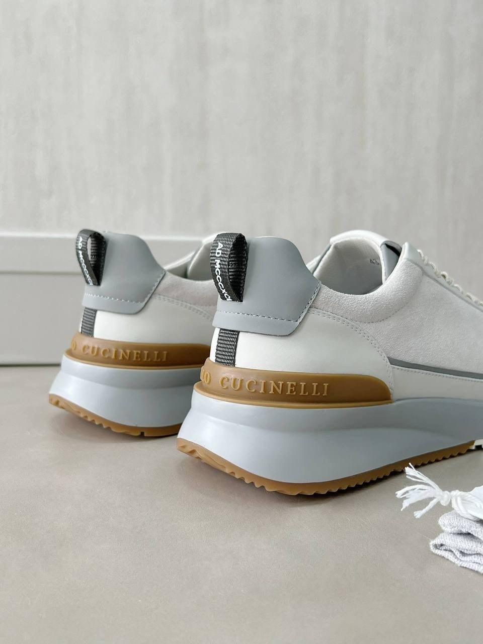 кроссовки brunello cucinelli,кроссовки мужские brunello cucinelli,кожаные кроссовки brunello cucinelli,комбинированные кроссовки brunello cucinelli,brunello cucinelli кроссовки серые