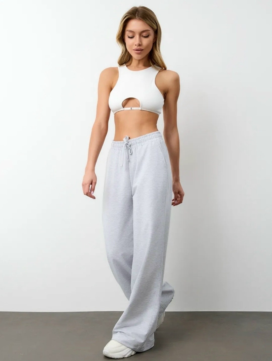 повседневный костюм,модные образы,широкие брюки,брюки женские