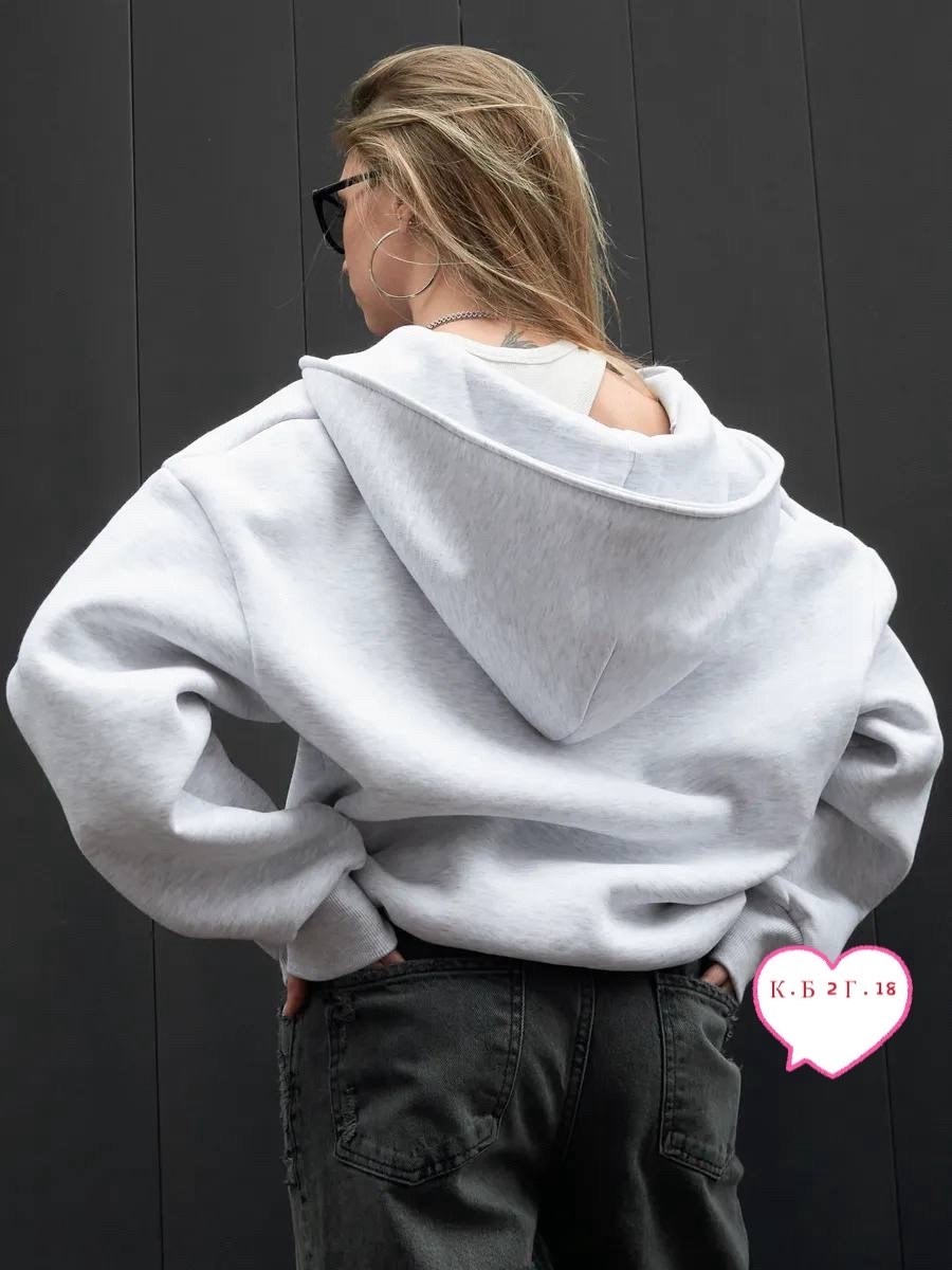 худи оверсайз с начесом с капюшоном,женская толстовка из футера с начесом happyfox,худи оверсайз с начесом,худи женская,толстовка оверсайз