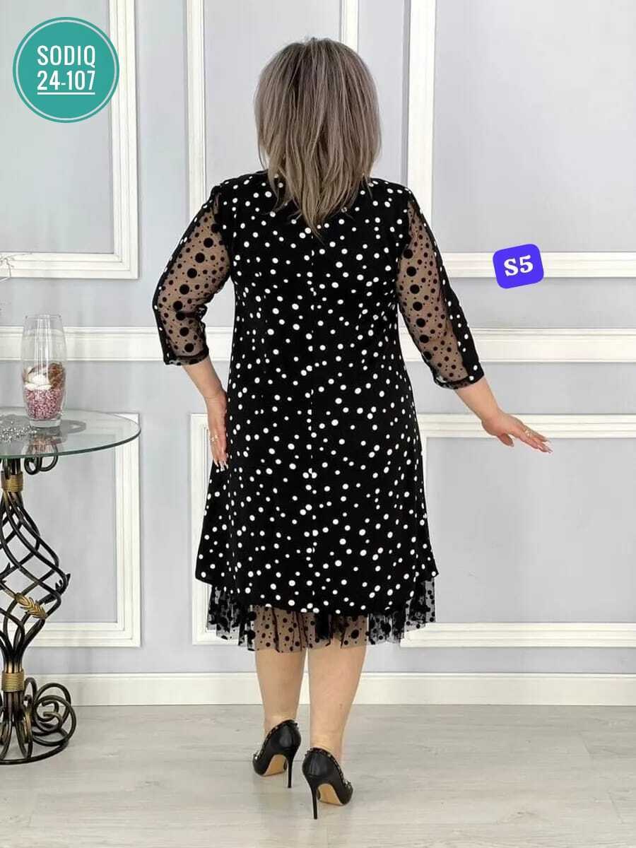 платье женское праздничное больших размеров,платье больших размеров,вечернее платье больших размеров нарядное в горошек saliya brand,платье женская,платье