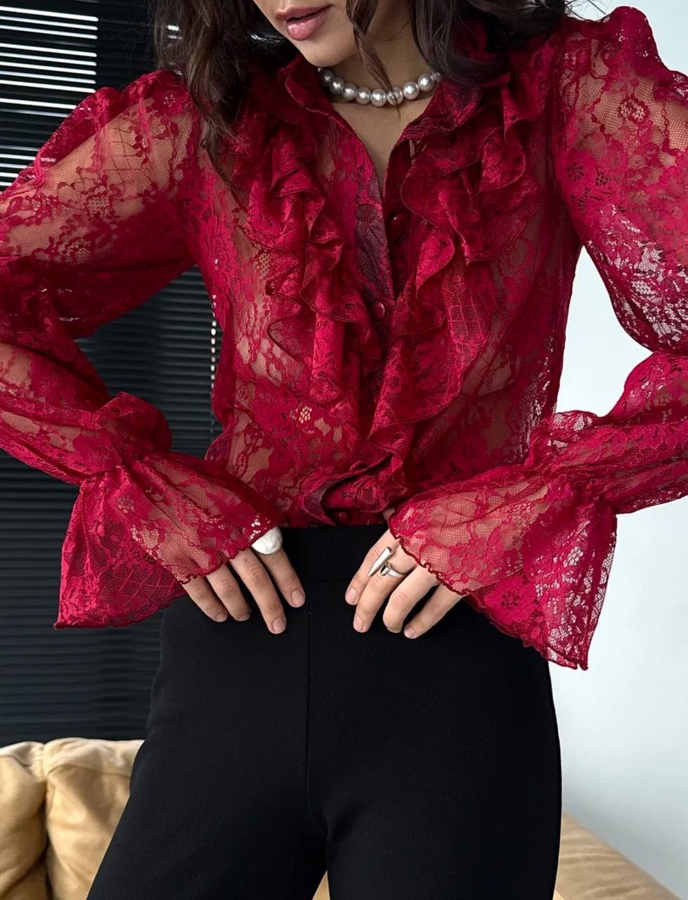 кружевная блузка нарядная disorelle,прозрачная блузка,нарядная блуза,кружевная блузка,вечерняя блузка