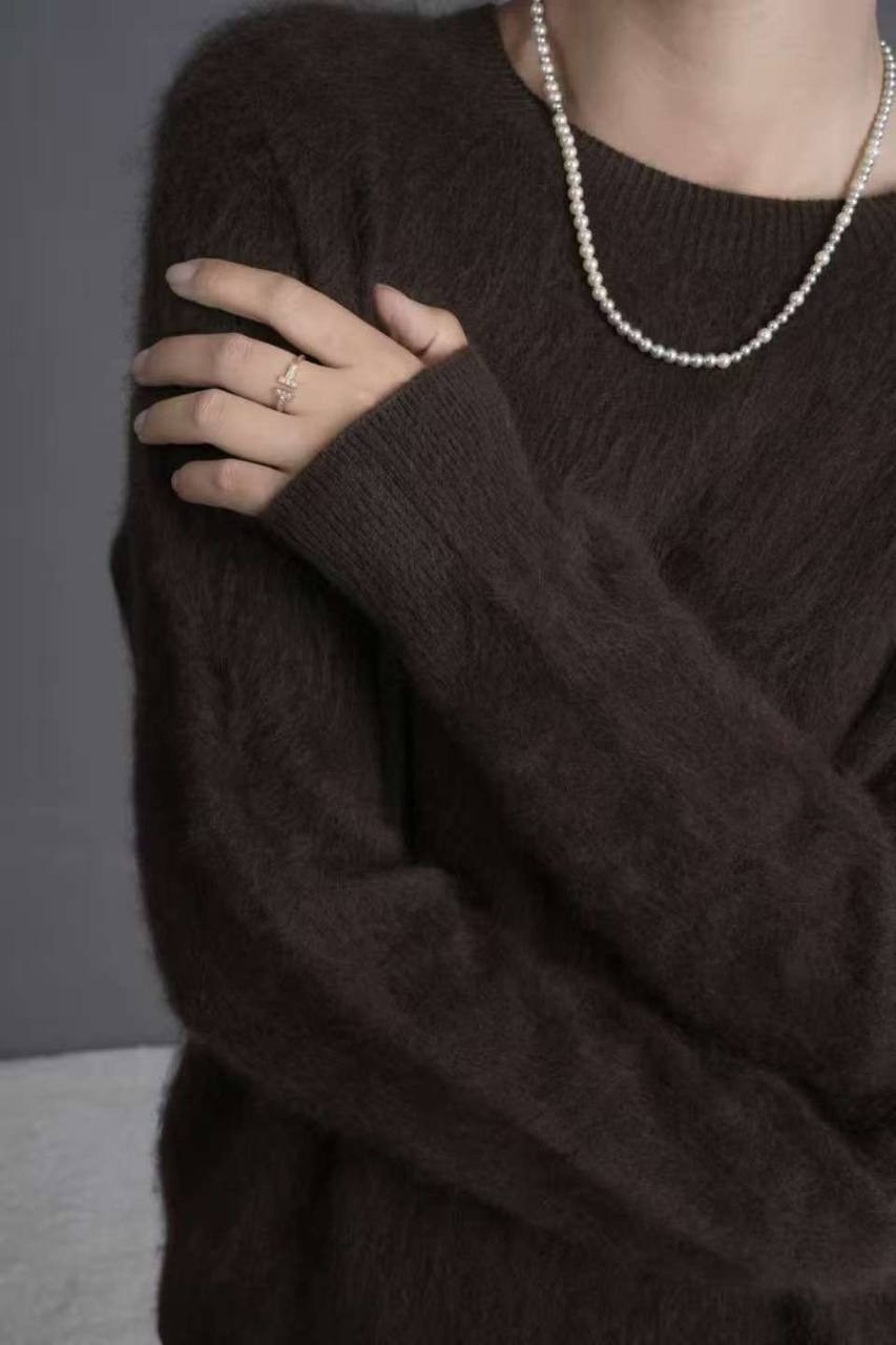 кашемировый свитер,кашемировый свитер с круглым вырезом,кашемировый свитер с круглым вырезом для женщин осень-зима,свитер для женщин,женские свитера