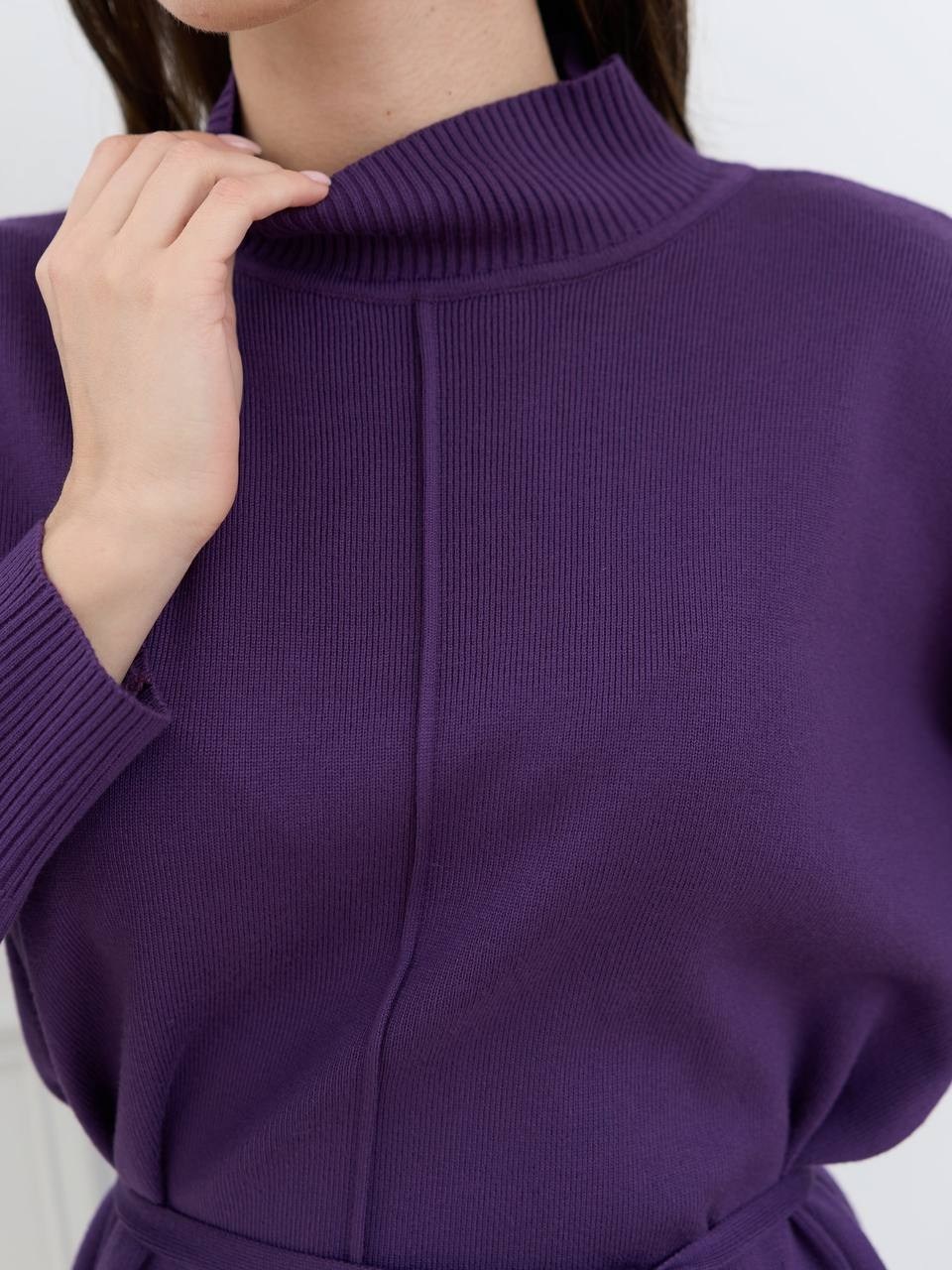 платье женское трикотажное,теплое платье миди,трикотажное платье,платье вязаное теплое оверсайз latifa store,платье вязаное