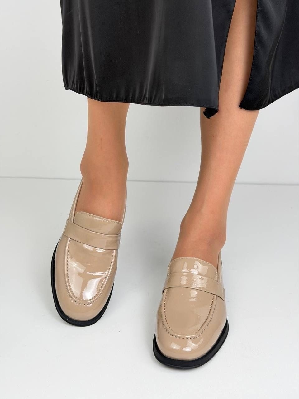 лоферы chanel,,женские кожаные черные лоферы chanel,туфли chanel,лоферы женские