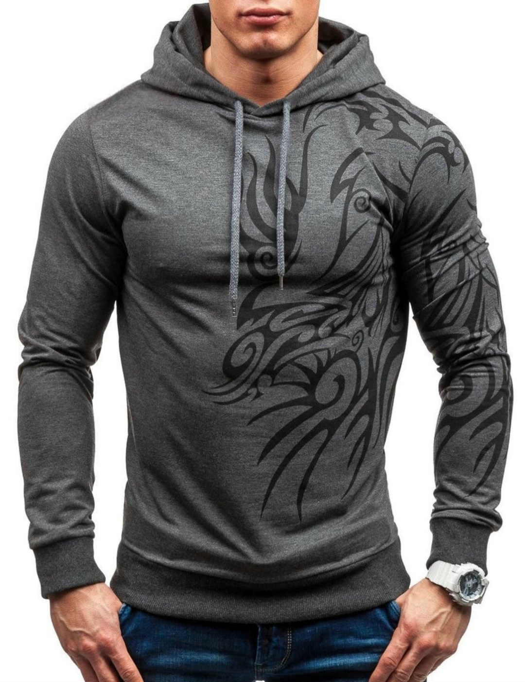 мужская толстовка,мужская толстовка с капюшоном,стильная мужская кофта с принтом,толстовки для мужчин,мужская толстовка с длинными рукавами