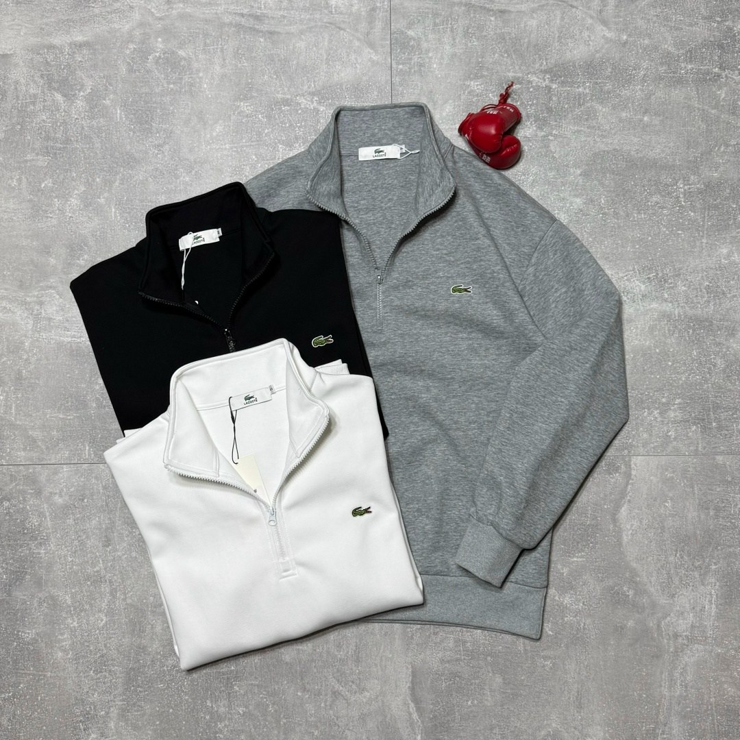 свитшот lacoste,кофта лакоста,свитшот мужская,белая толстовка,мужская кофта