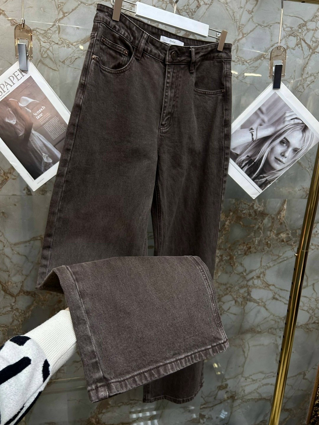 женские джинсы,коричневые джинсы,джинсы широкие,брюки джинсы,прямые джинсы