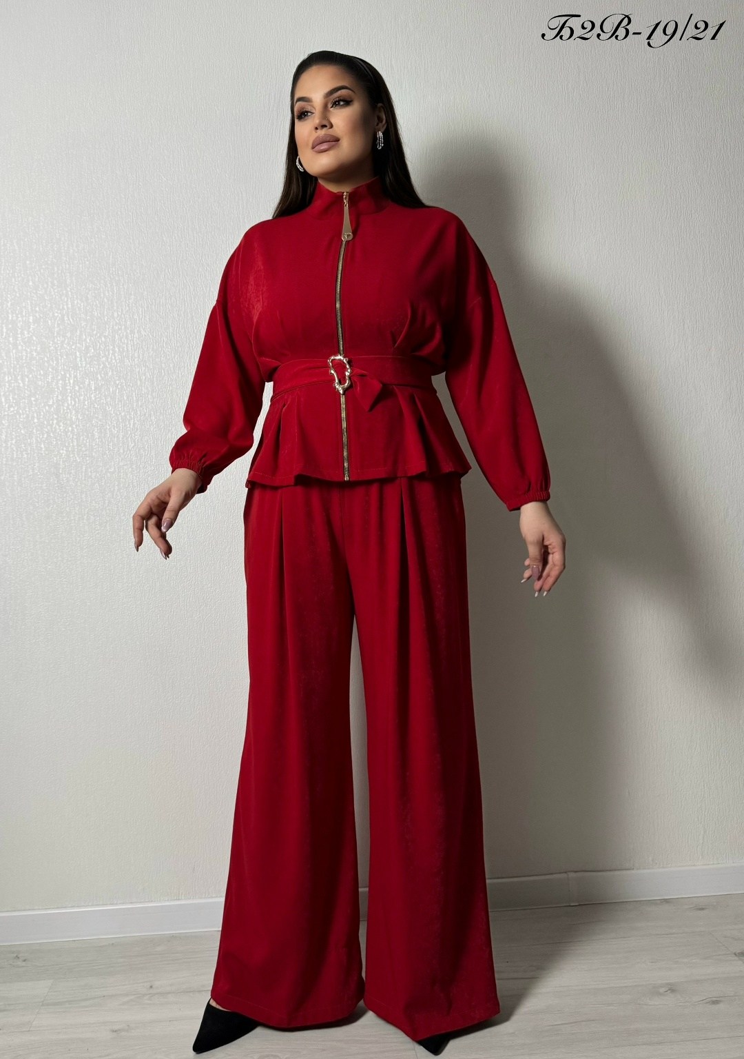 костюм dilanavip 2065 красный,костюм dilana vip 2065 красный,женский костюм,женский брючный костюм,брючной костюм