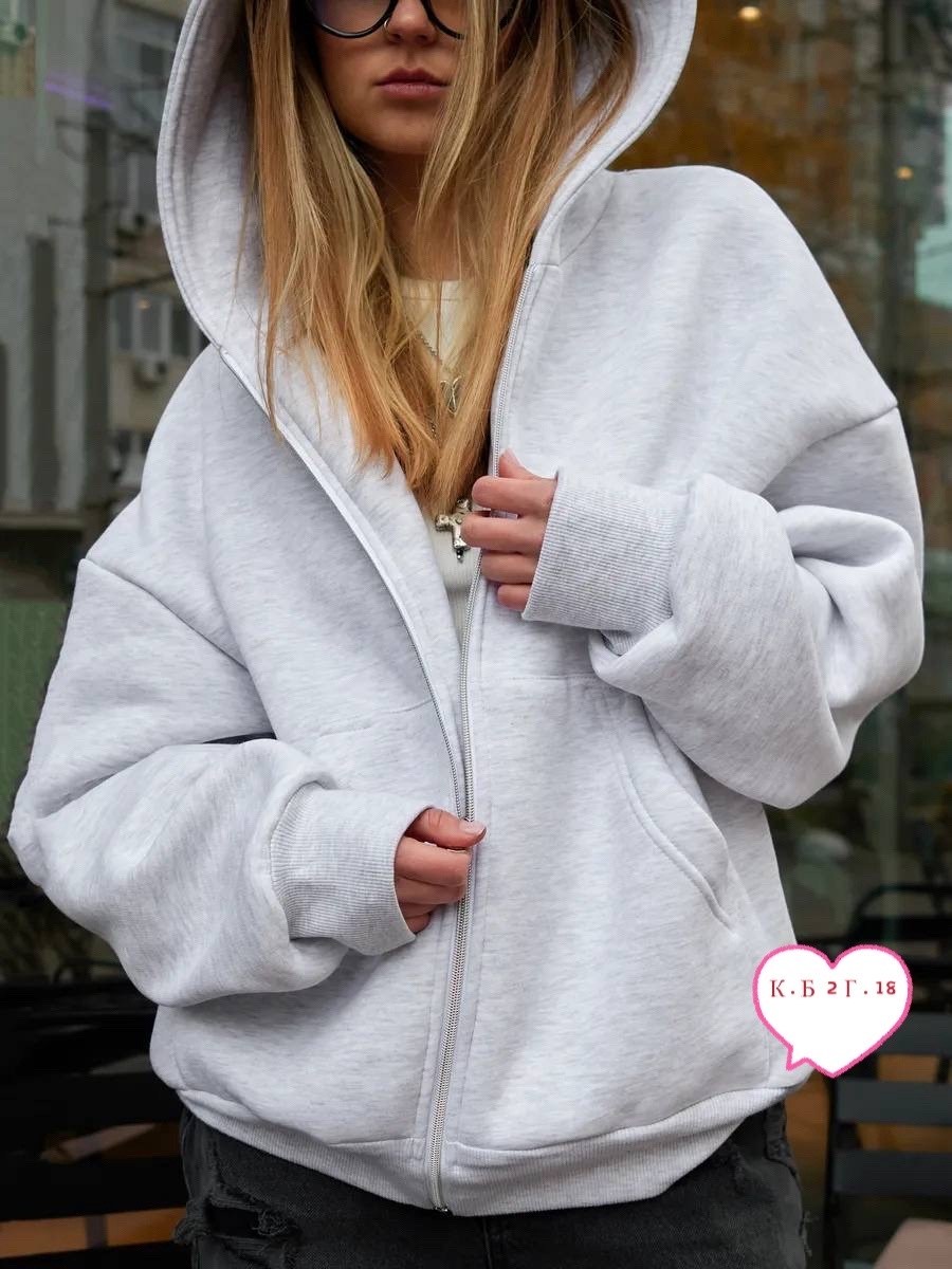 худи оверсайз с начесом с капюшоном,женская толстовка из футера с начесом happyfox,худи оверсайз с начесом,худи женская,толстовка оверсайз