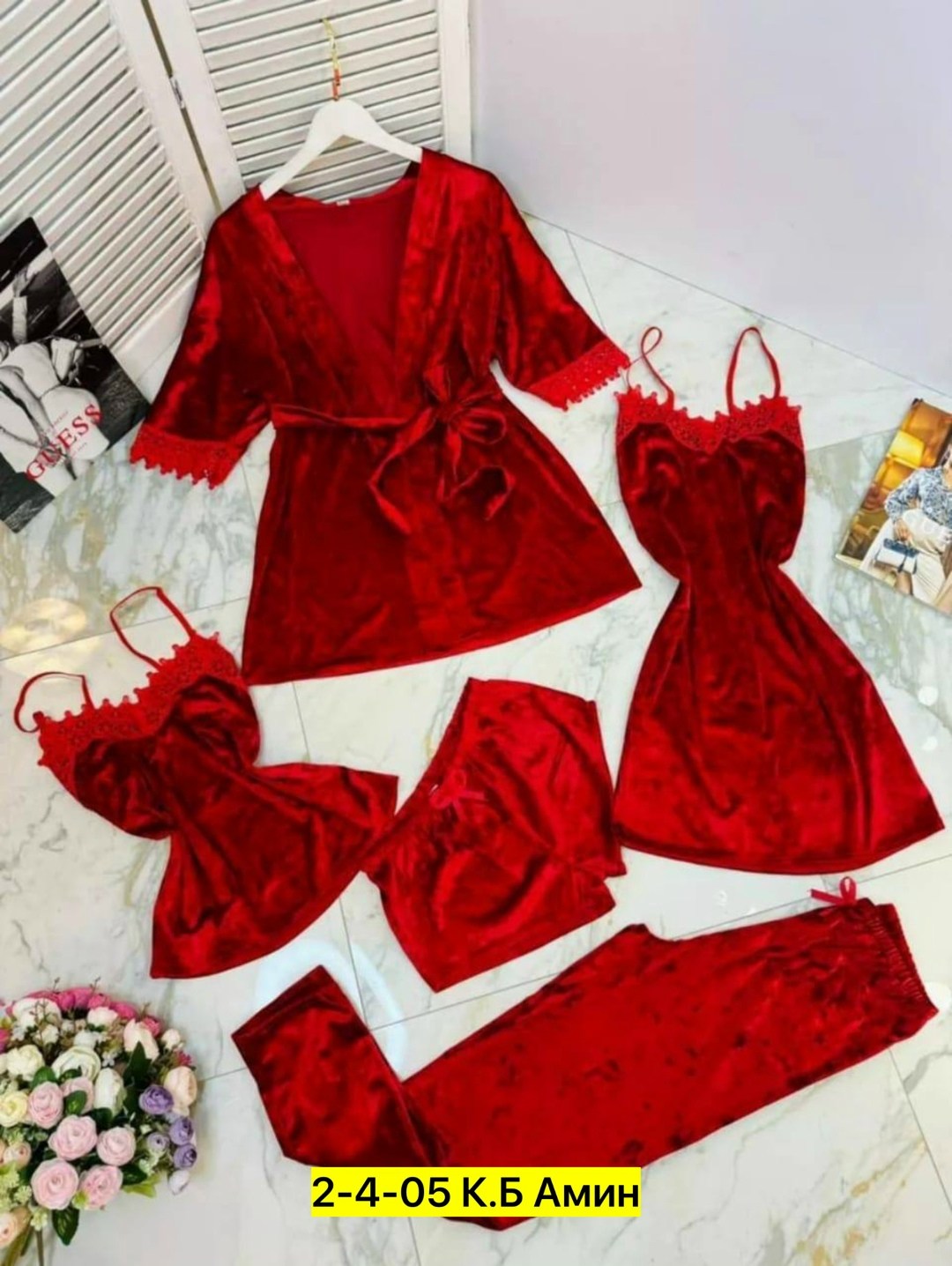 пижама комплект 5 в 1,пижама комплект женская,пижама комплект,комплект пижамный тройка велюр,комплект домашний пижама женская