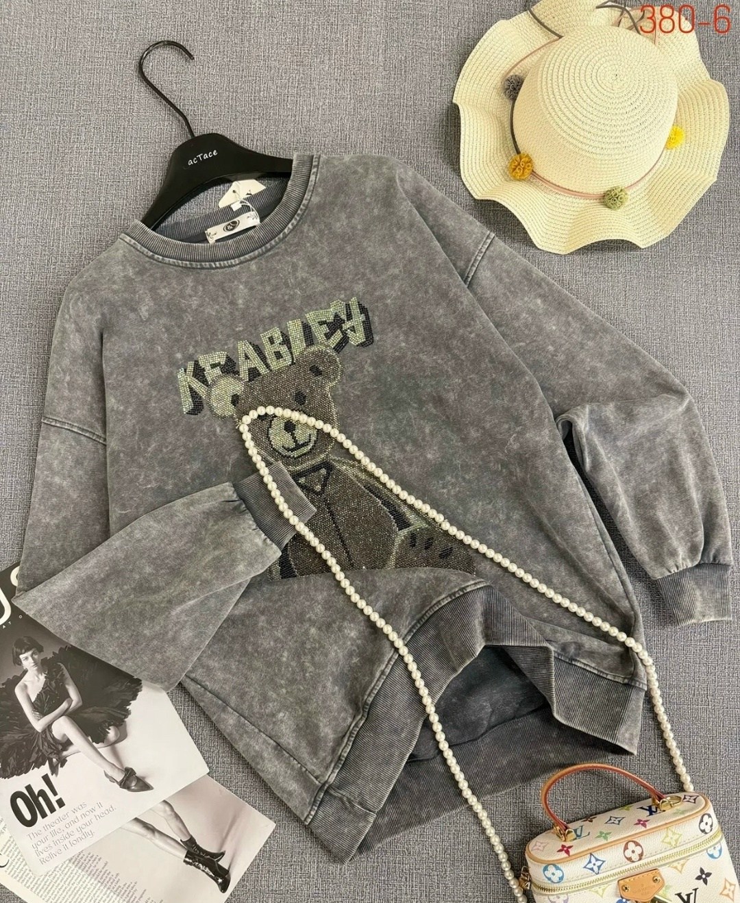 женская кофта,модная толстовка,толстовка кофта,кофта свитшот,лонгслив оверсайз с принтом варенка arttimes