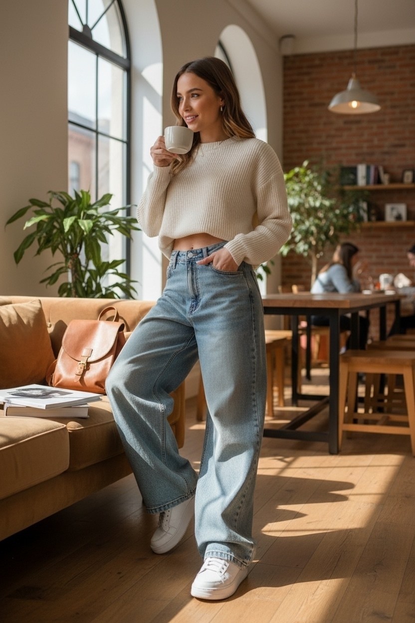 широкие джинсы,джинсы палаццо,женские широкие джинсы,джинсы,джинсы свободного кроя