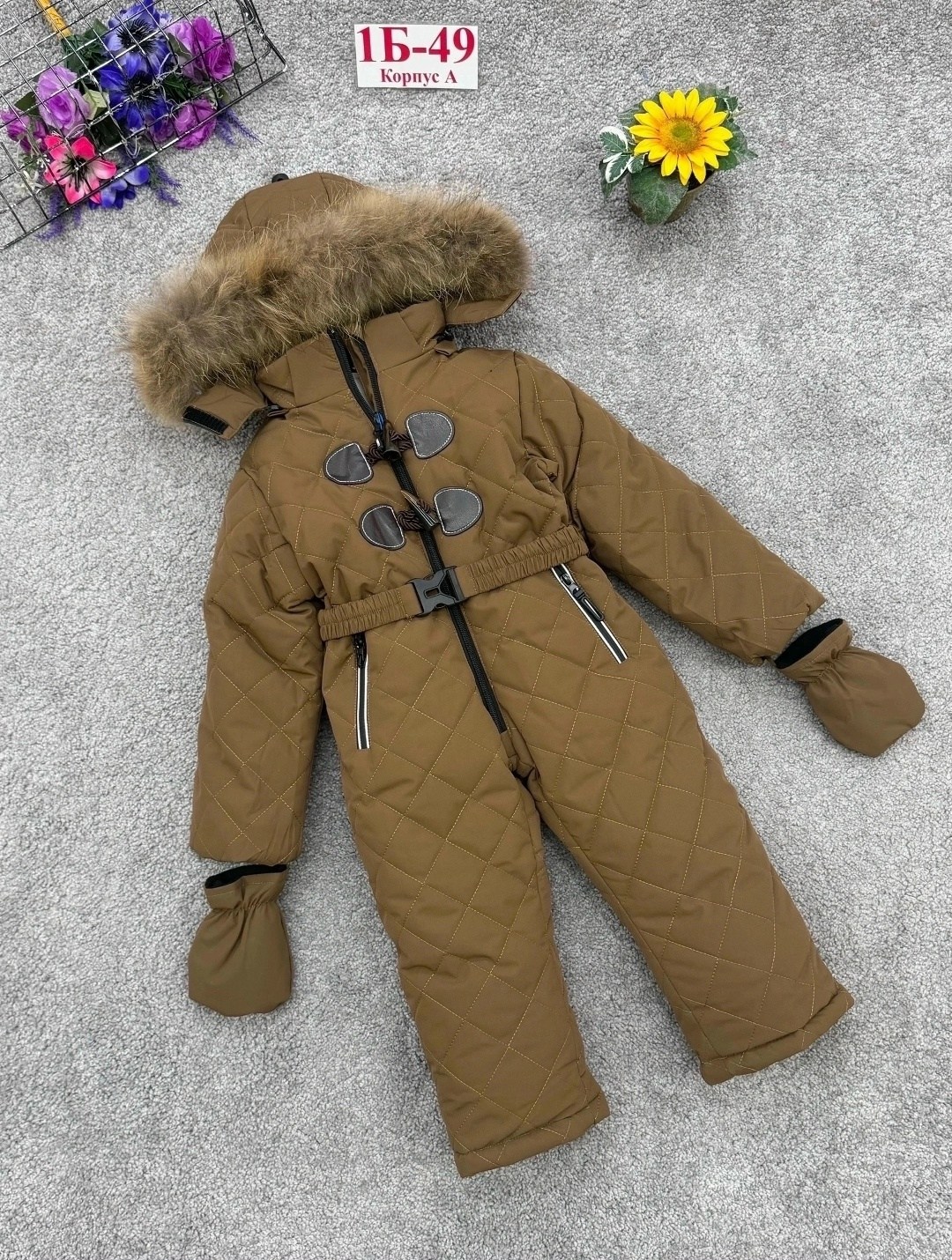 детские комбинезоны,комбинезон  зеленый,комбинезон зеленый,комбинезон русланд премиум зимний,детский зимний комбинезон