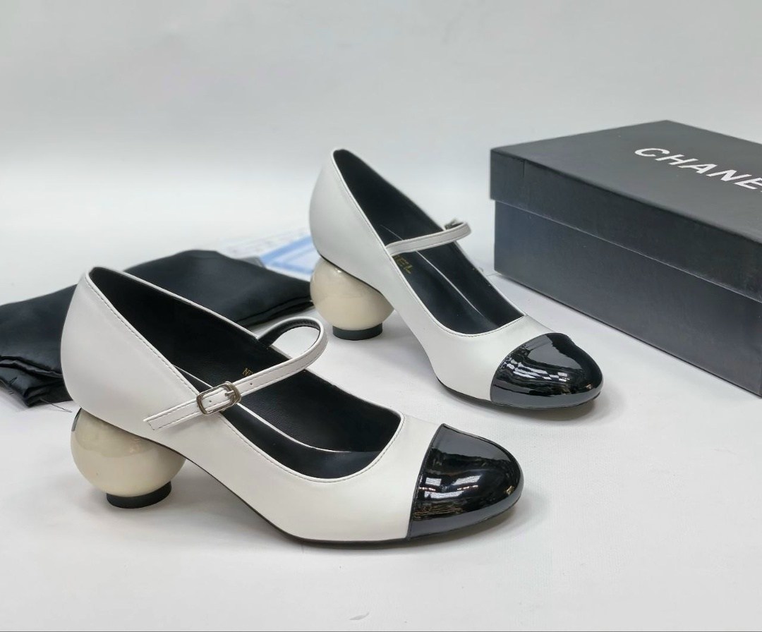 туфли chanel,туфли шанель,chanel женские туфли на высоком каблуке,chanel черные кожаные туфли,туфли мэри джейн шанель