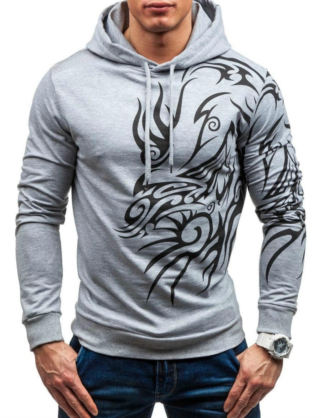 мужская толстовка,мужская толстовка с капюшоном,стильная мужская кофта с принтом,толстовки для мужчин,мужская толстовка с длинными рукавами