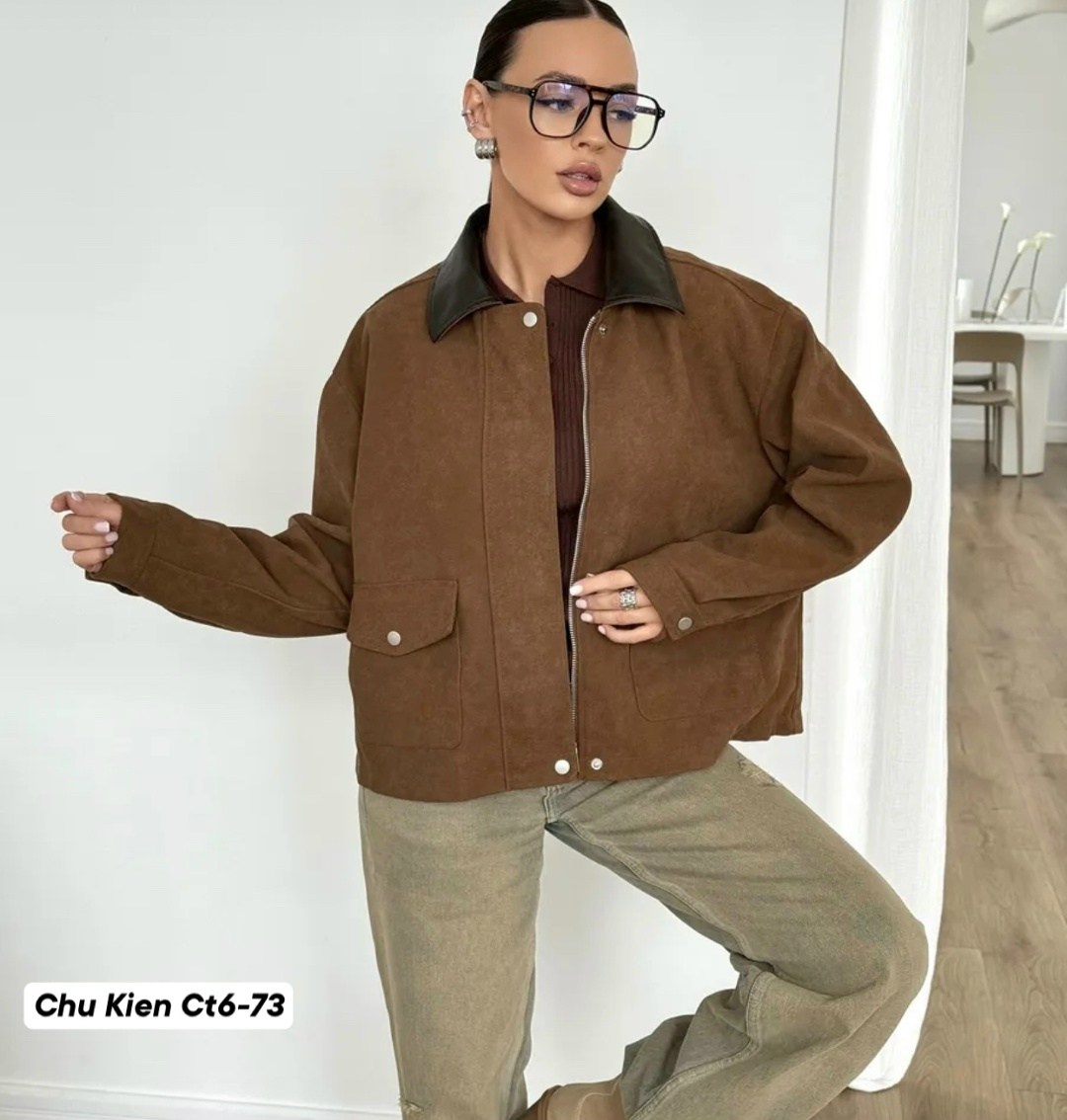 куртка свободного кроя из искусственной замши коричневого цвета asos design,куртка замшевая женская,женская куртка,замшевая куртка,демисезонная куртка