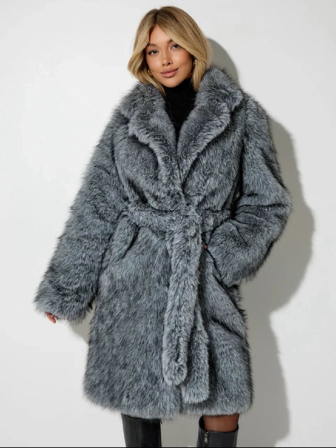 шуба искусственная длинная песец из экомеха jan steen,шуба искусственная длинная экошуба ellina,шуба искусственная,шуба,шуба из эко меха