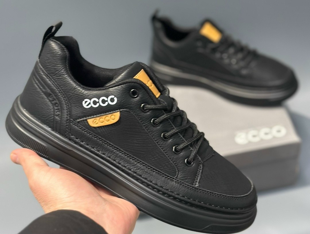 кроссовки ecco,мужские кроссовки ecco,,кожаные кроссовки мужские, мужская кроссовки