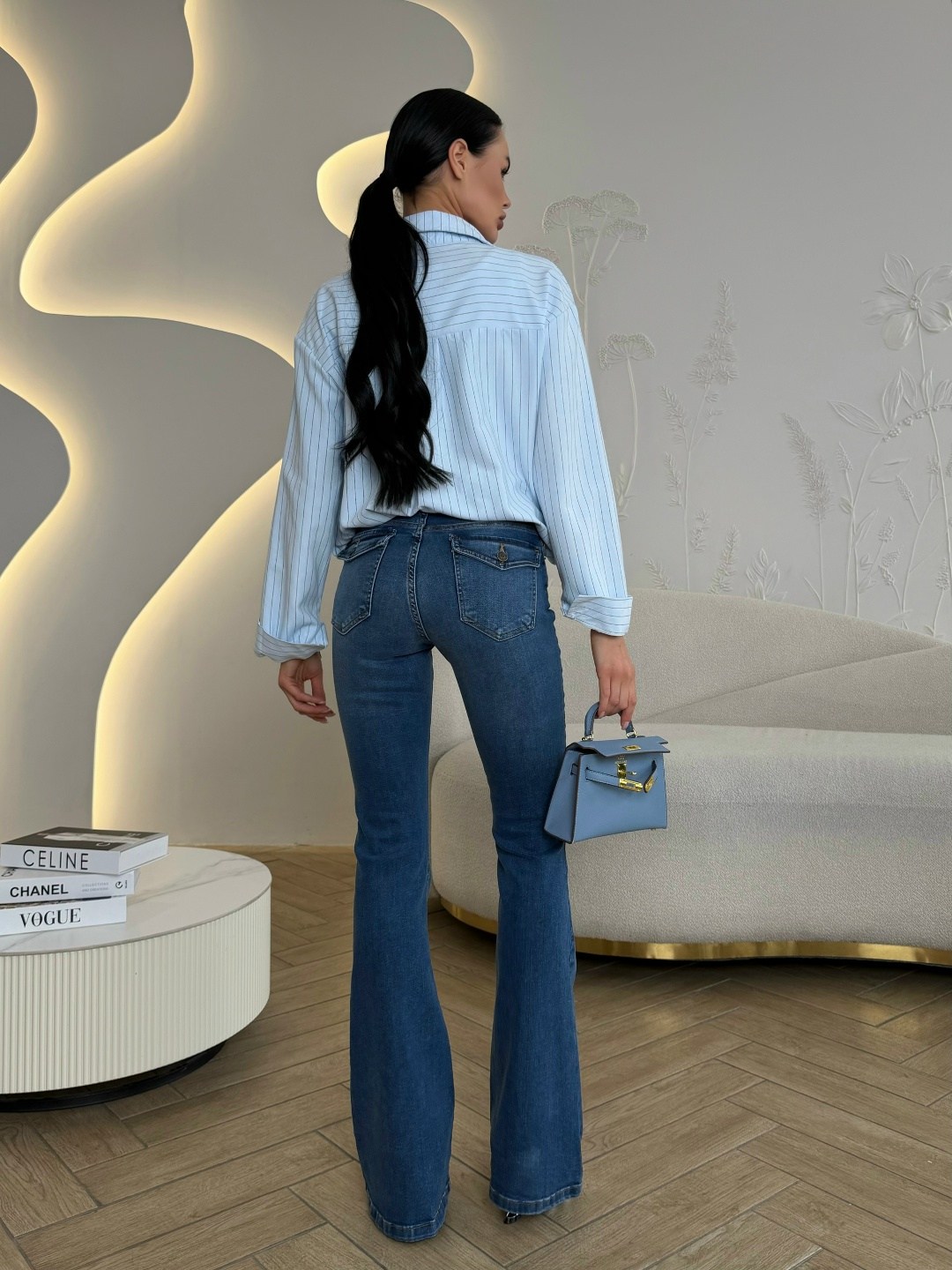 хлопковая рубашка в полоску оверсайз gu ma,рубашка в полоску,рубашка оверсайз в полоску,рубашка женская в полоску,хлопковая рубашка в полоску оверсайз gu ma 240455883