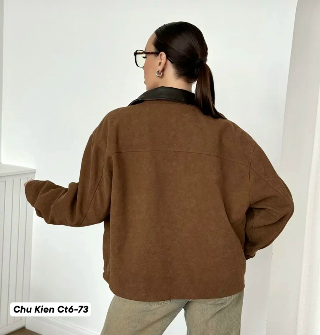 куртка свободного кроя из искусственной замши коричневого цвета asos design,куртка замшевая женская,женская куртка,замшевая куртка,демисезонная куртка