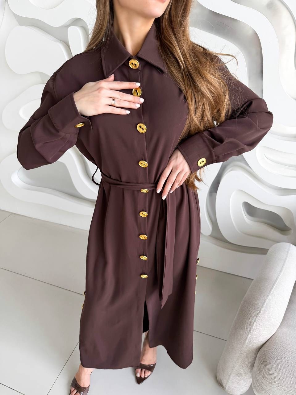 коричневое платье,женское платье,женское платье рубашка,платье рубашка,платье