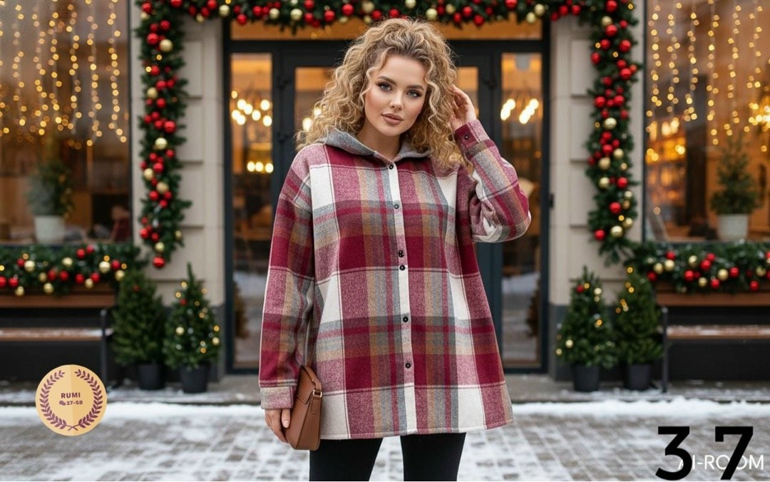 пальто в клетку,стильное пальто,женская кофта,теплая кофта,рубашка оверсайз теплая в клетку