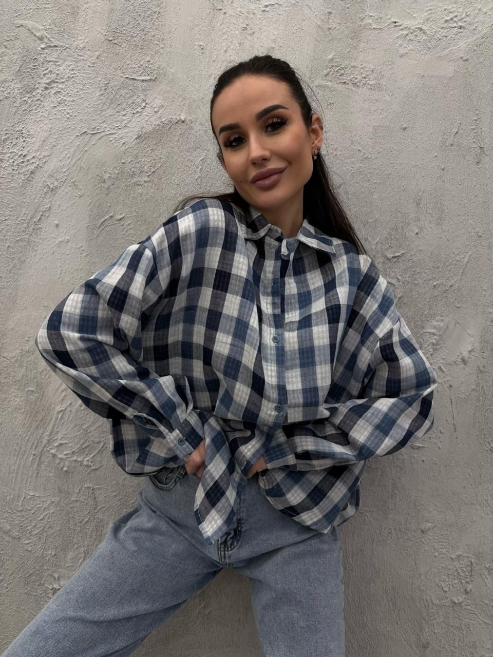 рубашка женская в клетку оверсайз,рубашка оверсайз в клетку,рубашка в клетку,рубашка в клетку оверсайз badishka,рубашка женская