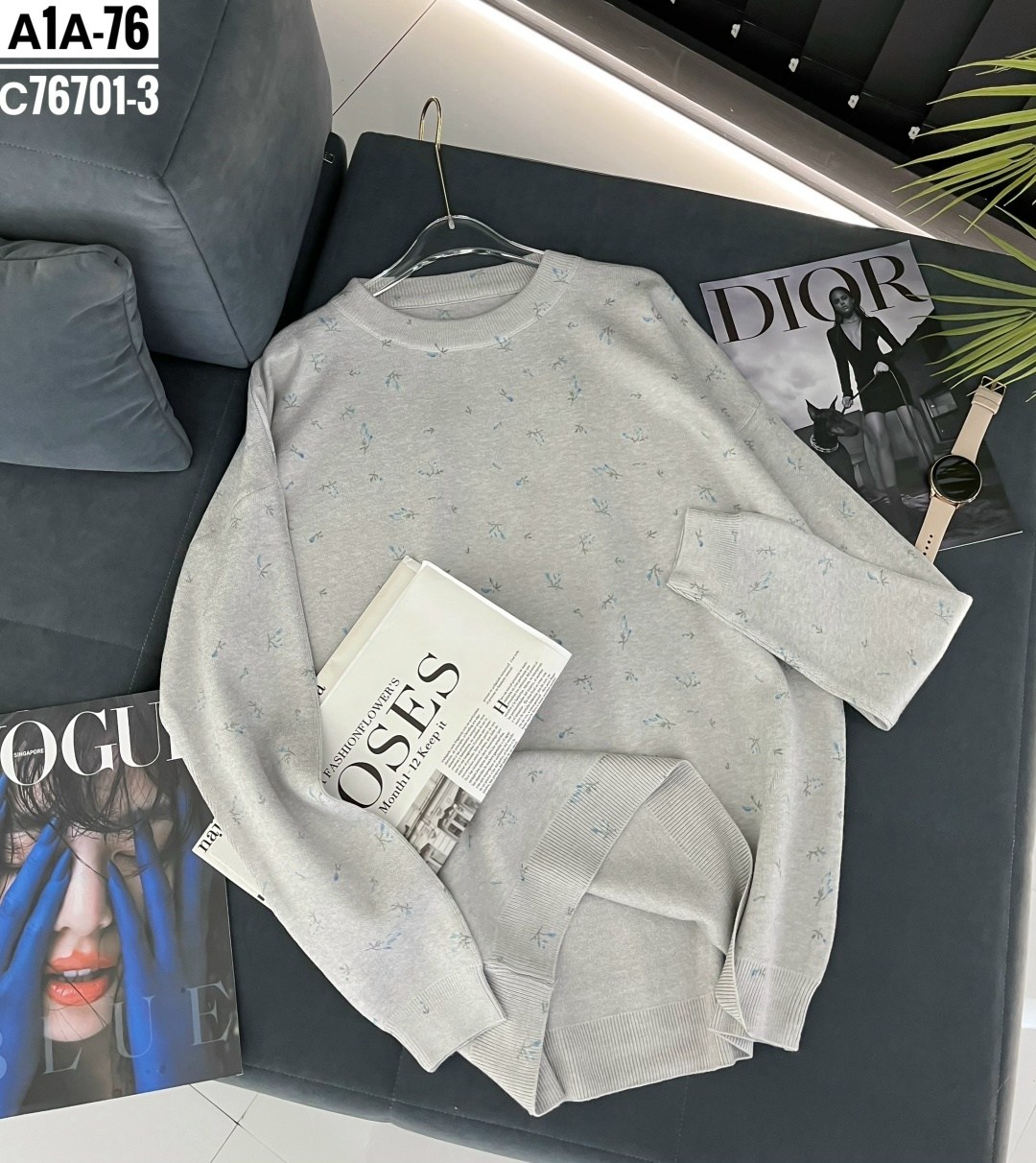 женские кофты,удлиненный свитер оверсайз в цветочек evona,кофта кашемир,свитера женские,одежда стильная