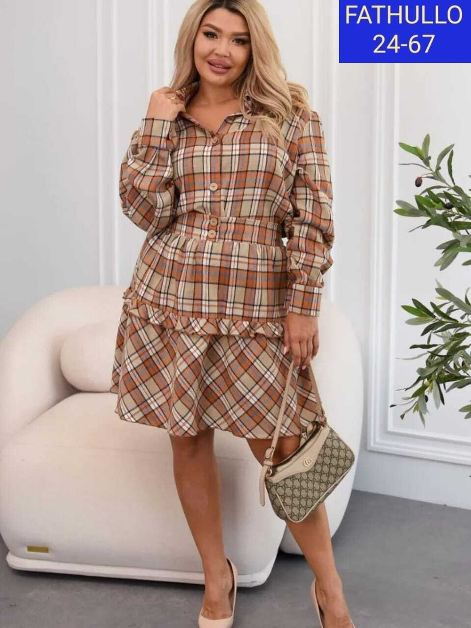 женское платье в клетку,повседневные платья,платье женская,платья клетка,модное платье