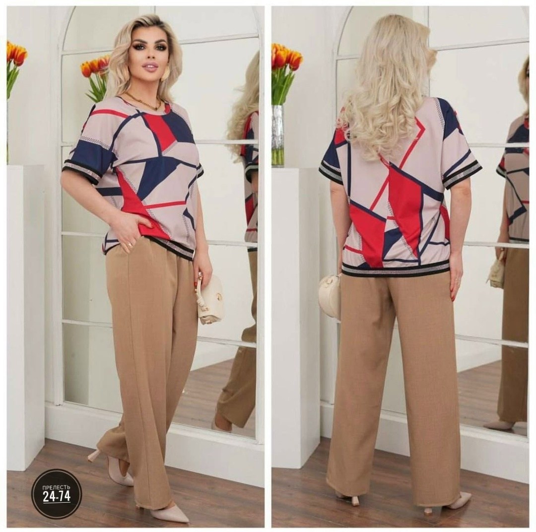 летний костюм брючный двойка,двойка костюм с брюками,костюм двойка женская,костюм женский,женские костюмы больших размеров