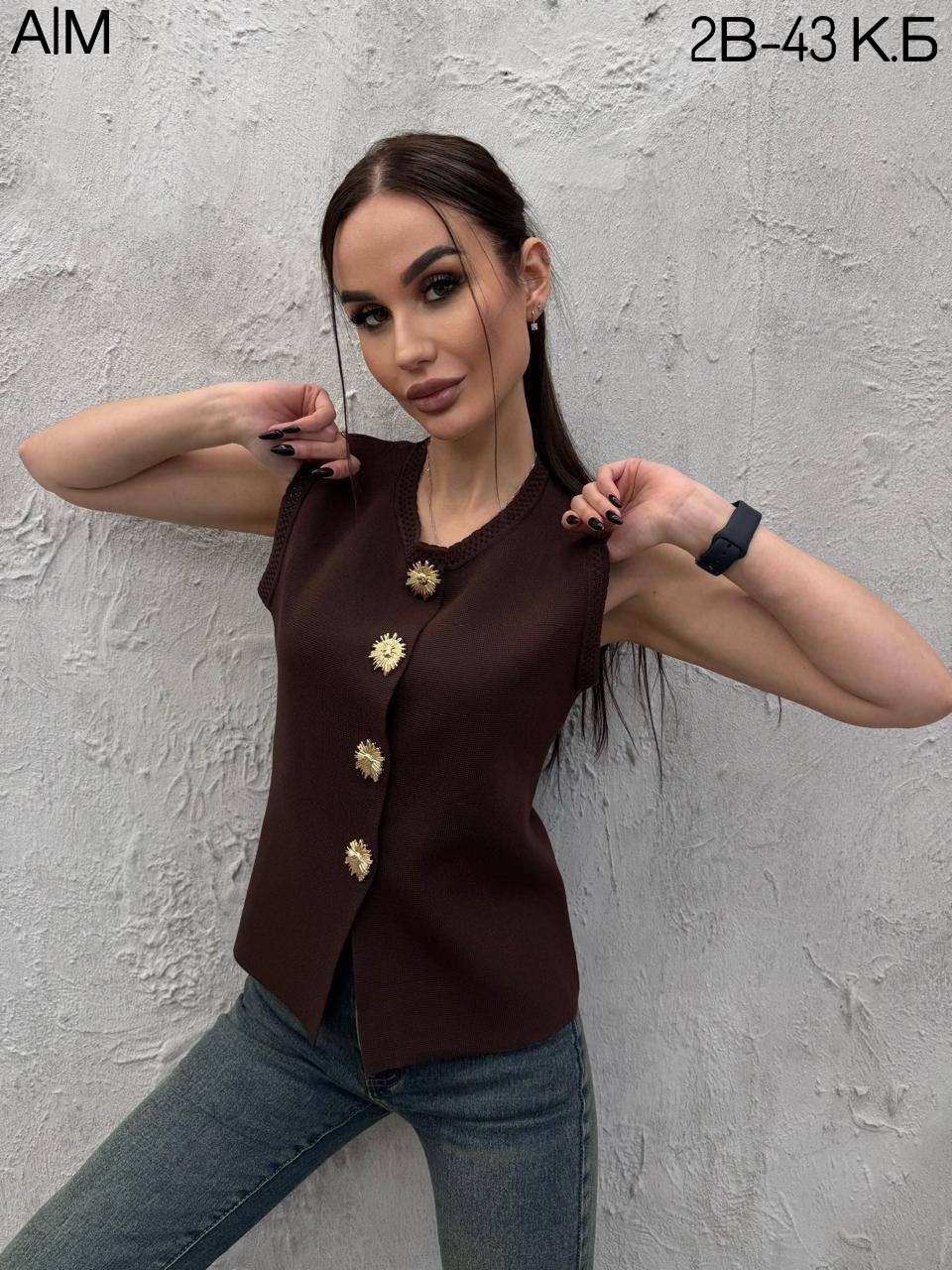 жилетка трикотажная,жилет на пуговицах,жилет женский,трикотажный жилет,жилет трикотажный на пуговицах