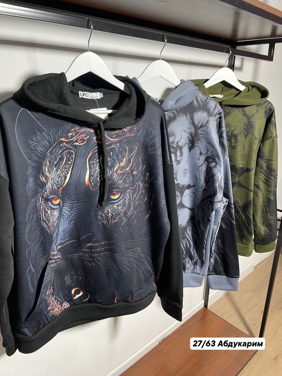 мужская толстовка с капюшоном и принтом в виде льва,толстовка мужская с капюшоном с волком,худи и толстовки,толстовка с рисунком,модная толстовка