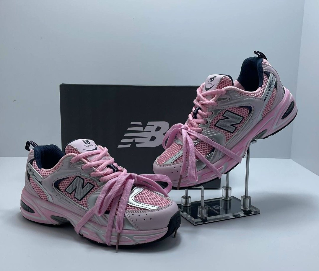женские кроссовки new balance,кроссовки new balance,кроссовки new balance 530,женские кроссовки,кроссовки nb 530 с низким верхом розового цвета new balance