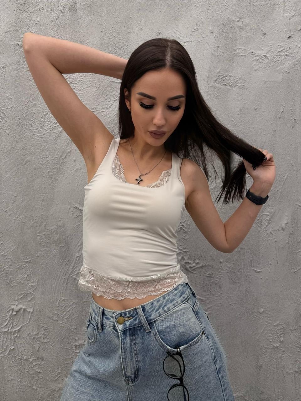 майка бельевая divamore женская майка с кружевами,майка с кружевами,женская майка с кружевом,женская майка,майка бельевая с кружевом