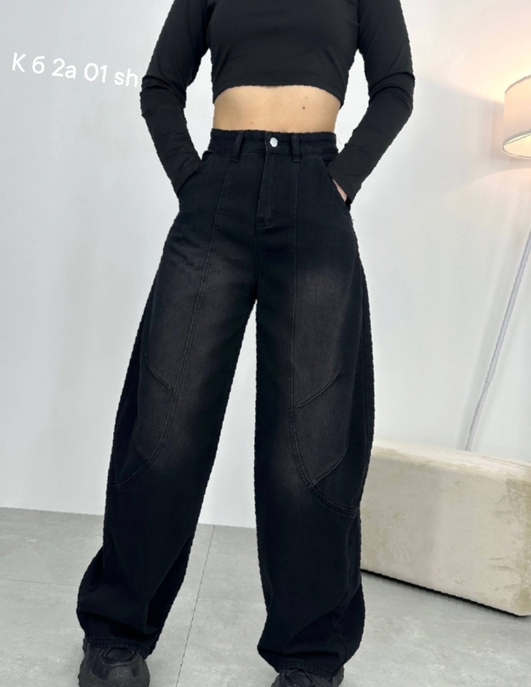 широкие джинсы,женские длинные мешковатые джинсы harajuku черные широкие брюки,широкие черные джинсы,джинсы женские,джинсы