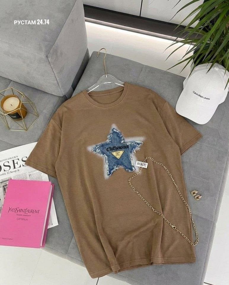 футболка женская,футболки женская оверсайз,женская кофта,футболка со звездами,футболка