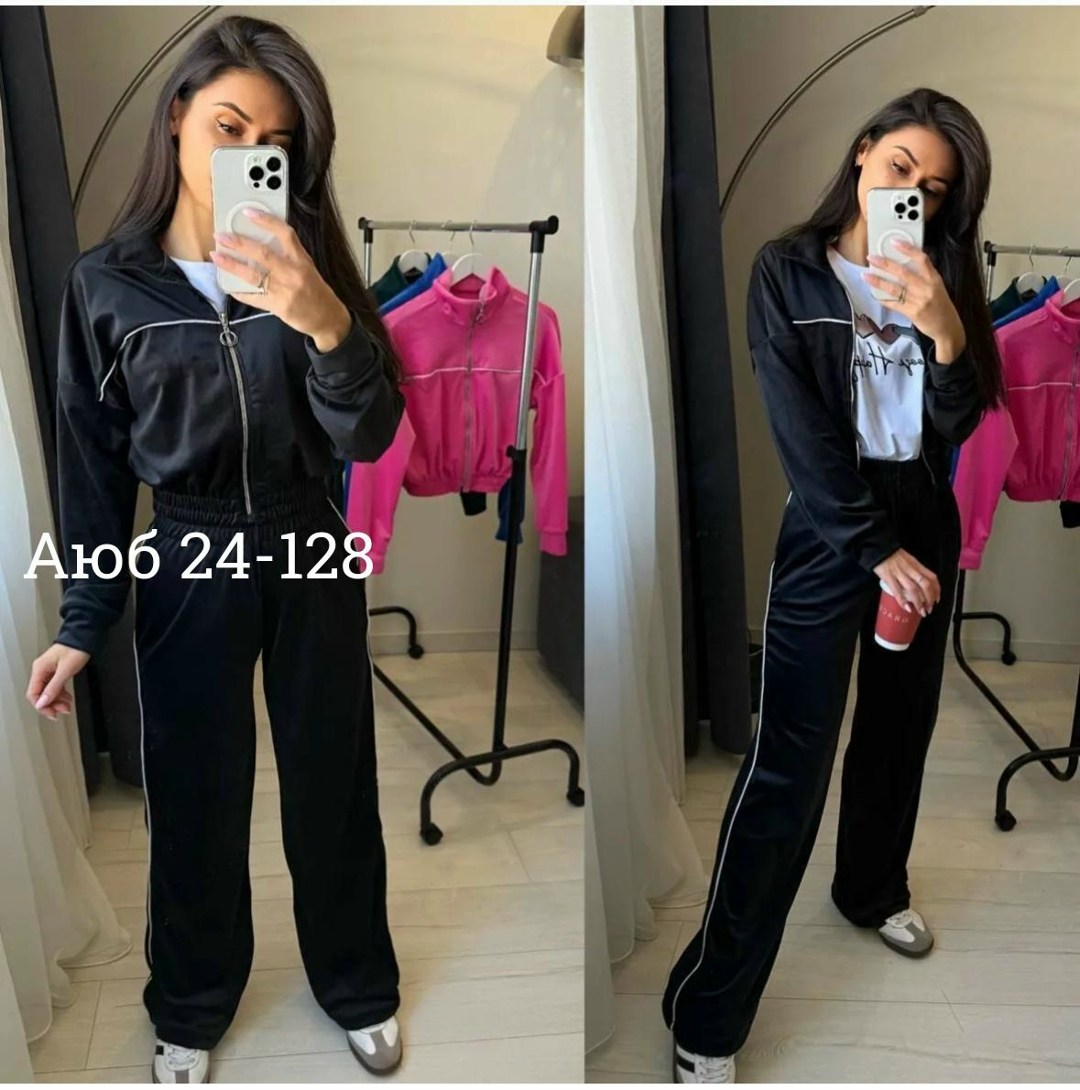 костюм спортивный женский,костюм спортивный велюровый женский,женский костюм ткань велюр,костюм велюровый,женский велюровый костюм с лампасами черный