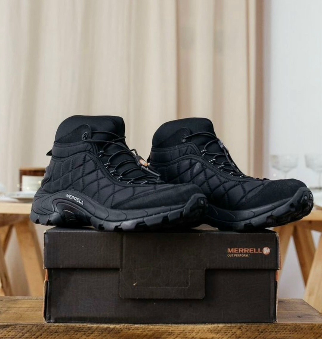 зимние ботинки merrell ice cap moc ii,зимние ботинки merrell,утеплённые кроссовки merrell ice cap moc,кроссовки merrell,мужские кроссовки merrell