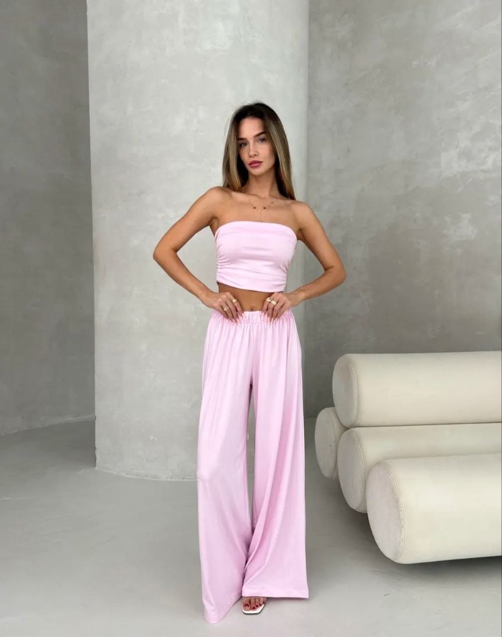 розовые широкие брюки для женщин лето 2026,брюки розовые,брюки палаццо,брюки широкие,летние розовые брюки для женщин 2026