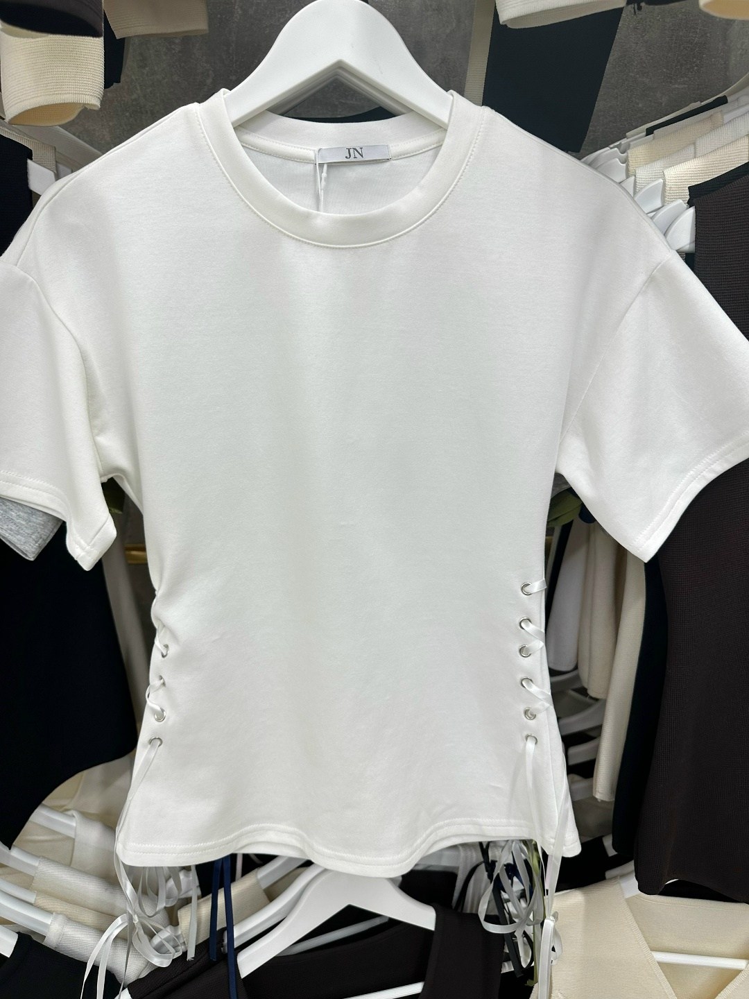 футболки женская,футболка необычного кроя,футболка с завязками,футболка зелено