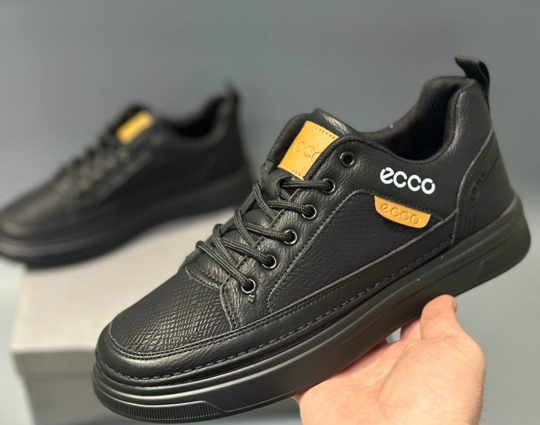 кроссовки ecco,мужские кроссовки ecco,,кожаные кроссовки мужские, мужская кроссовки