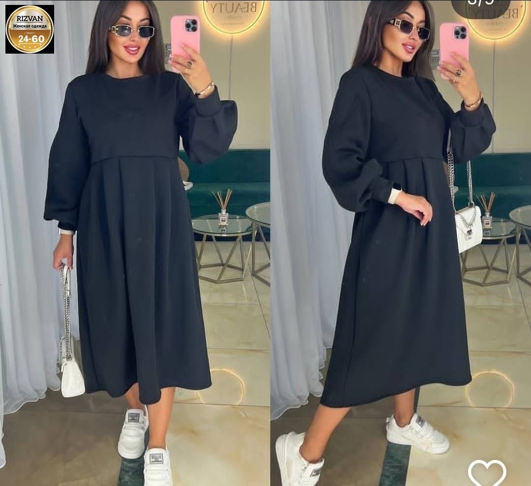 платье оверсайз миди,теплое платье,платье,платье женская,трикотажное платье