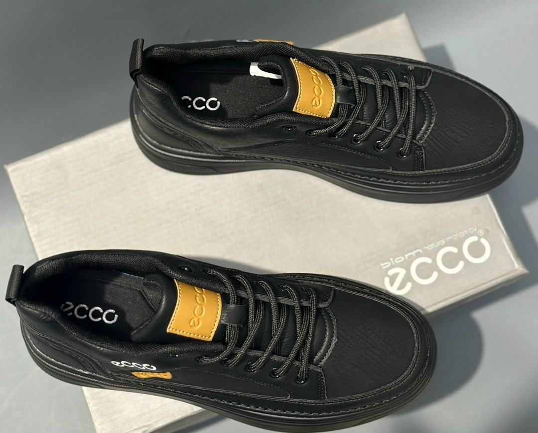 кроссовки ecco,мужские кроссовки ecco,,кожаные кроссовки мужские, мужская кроссовки