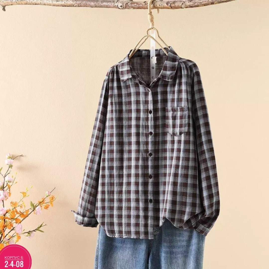 клетчатая рубашка женская,клетчатая рубашка,рубашка женская,рубашка в клетку повседневная,рубашка повседневная