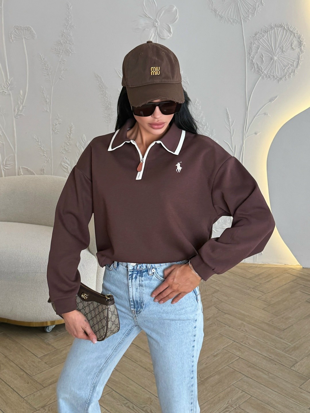 женская кофта,свитшот поло,свитшот женская,свитшот поло женский,свитшот оверсайз