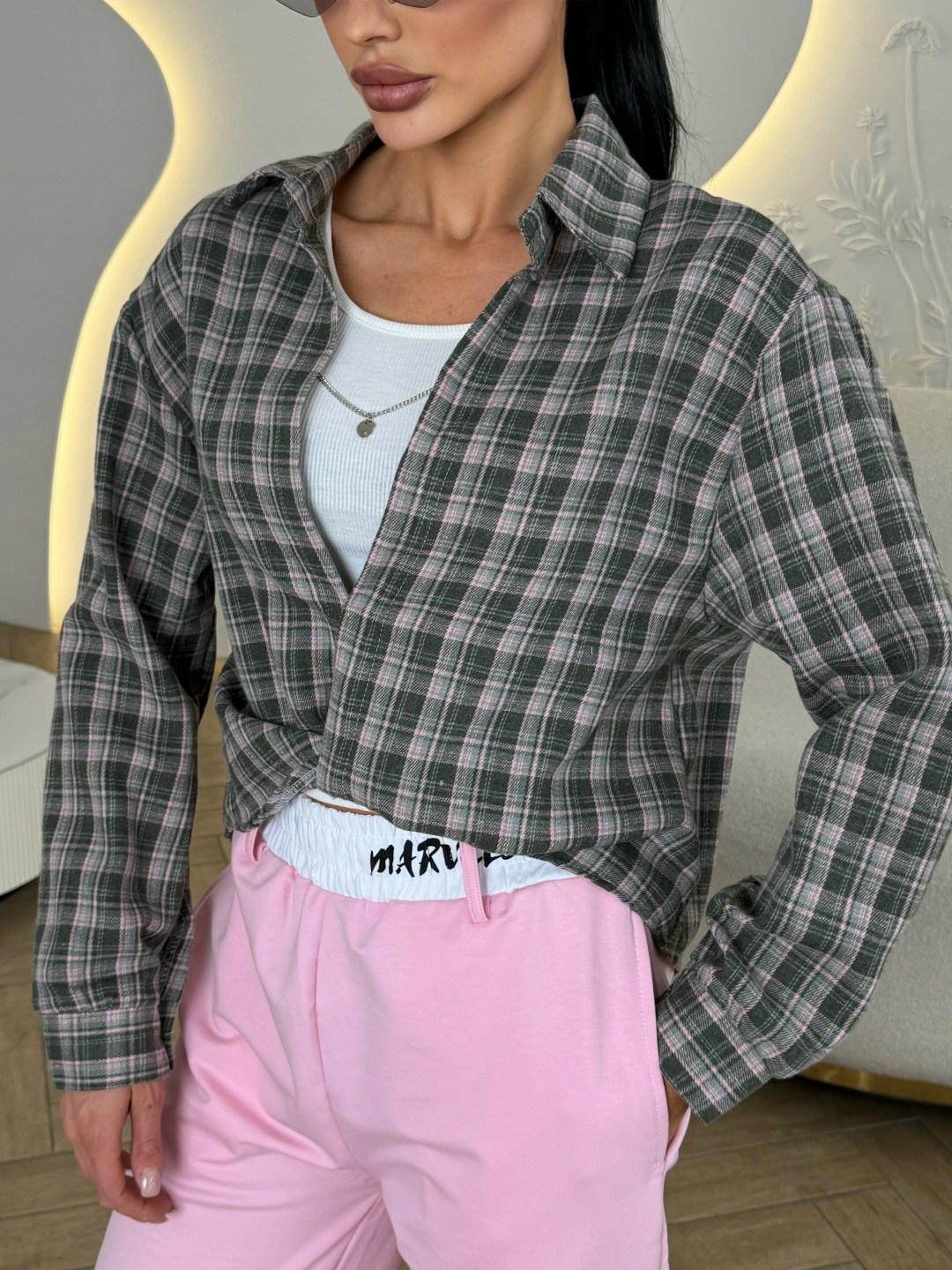 костюм с вб,брюки джоггеры,толстовка укороченная с капюшоном xtz streetwear цвет розовый,штаны оверсайз