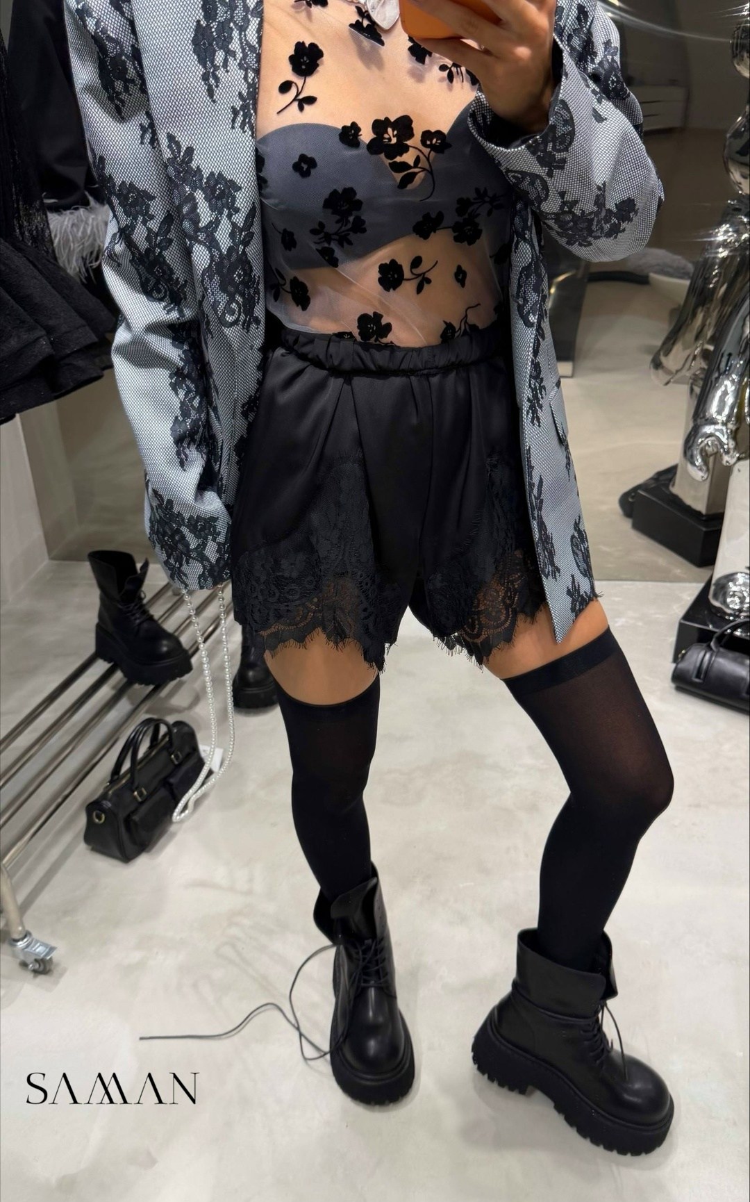 стильные наряды,кружевные брюки,стильные рабочие наряды,гипюровые брюки