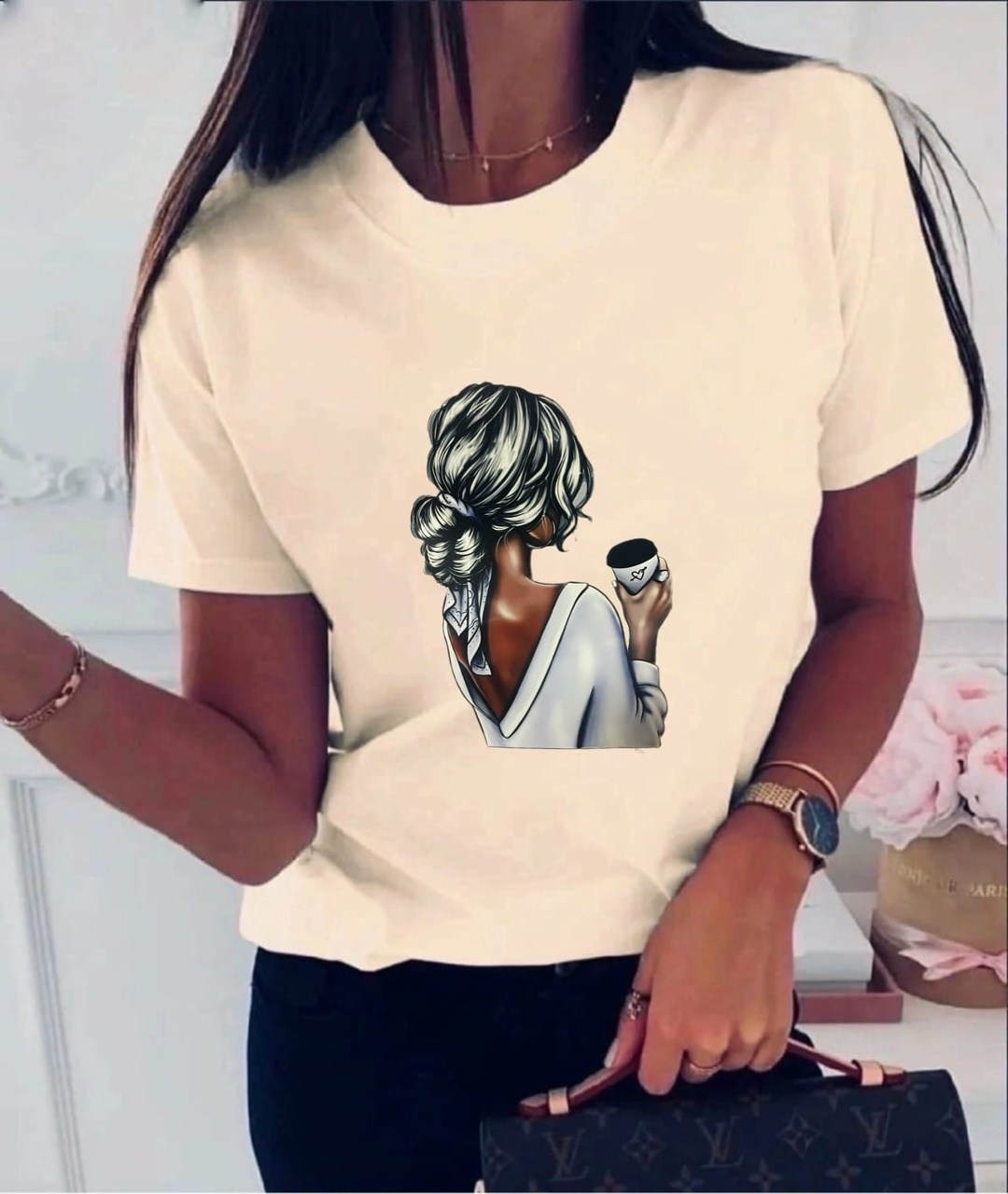 футболки женская,женские футболки с принтом,футболка зелено,модная женская футболка,женская повседневная футболка