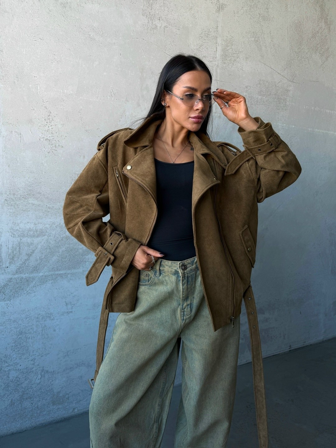 куртка косуха замшевая коричневая с поясом tadari,косуха кожаная куртка оверсайз saint shine,замшевые куртки,куртка из искусственной замши,косуха куртка