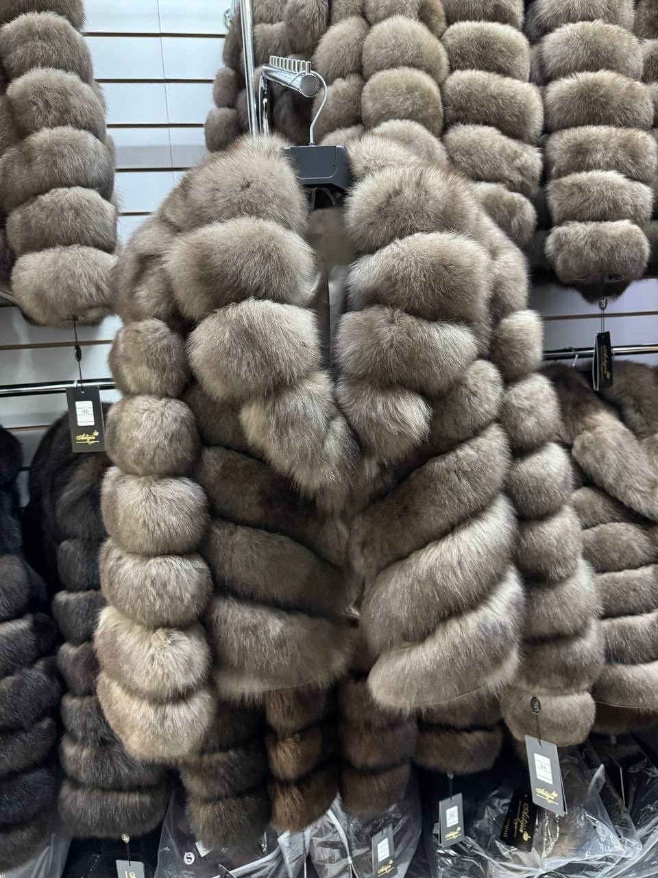 шуба из песца под соболь,шуба из песца,шуба соболь,шуба песец,шуба песец под соболь